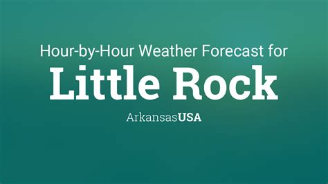 Interactive weather map allows you to pan and zoom to get unmatched weather details in your local neighborhood or half a world away from The Weather Channel and Weather. . Little rock hourly weather